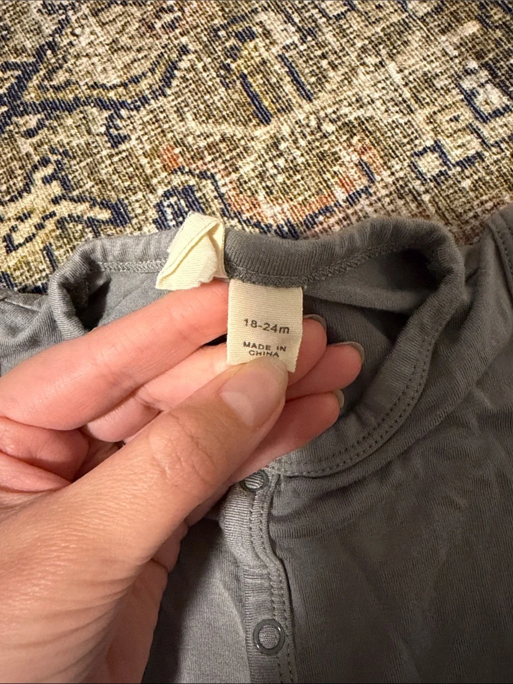 Kyte Baby sleeveless snap romper